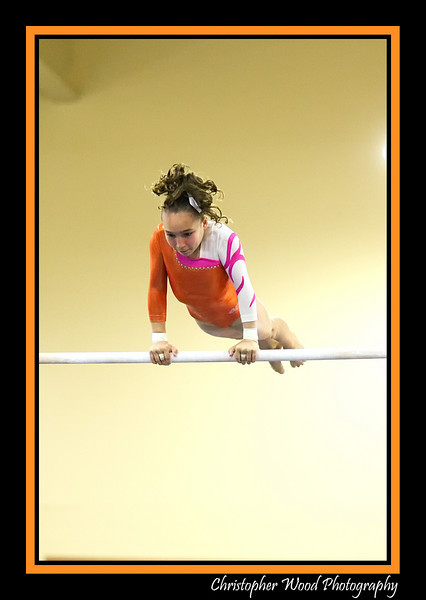 Uneven Bars Gymnastics