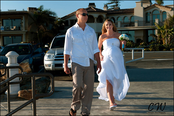 Bride and Groom Arrive