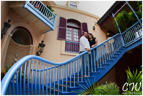 Disney Blue Stairs