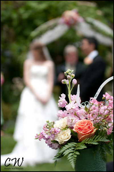 Quail Botanical Garden Wedding Ceremony